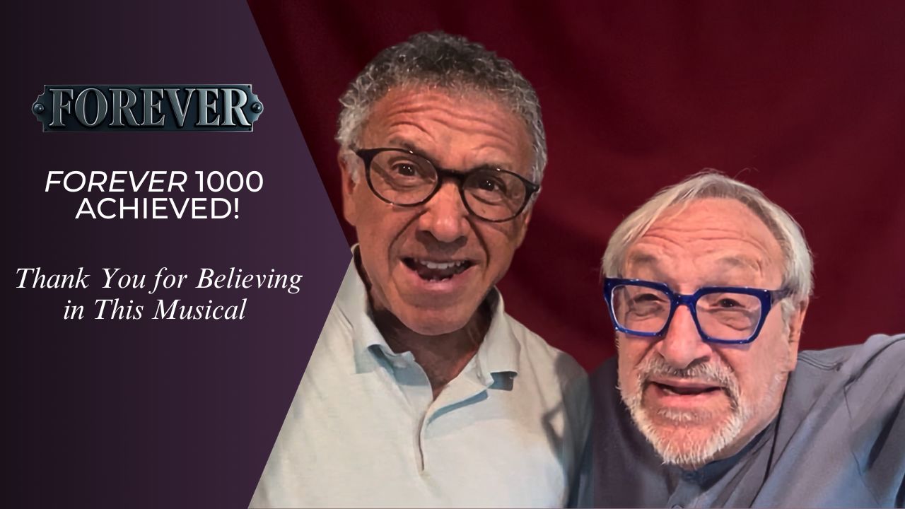 We Did It! “Forever” Has Reached Its First 1,000 Supporters
